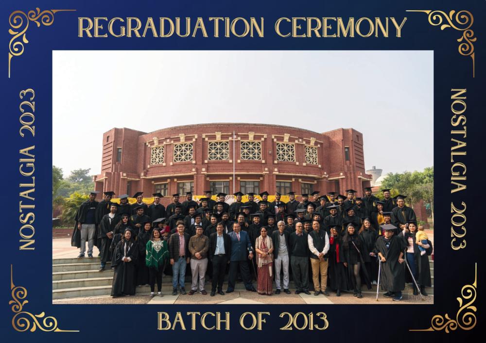 ReGraduation ceremony